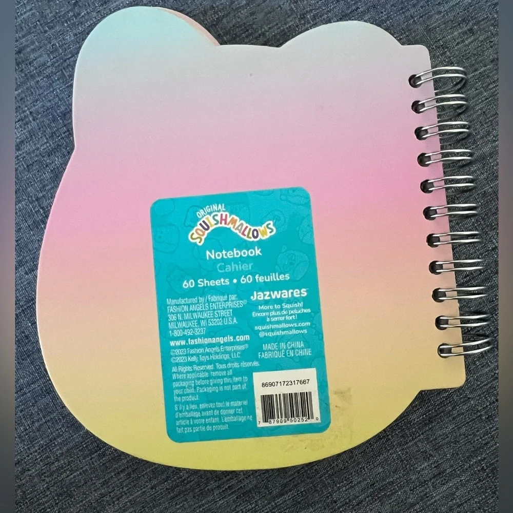 SQUISHMALLOW Cam the Cat Journal Notebook Cam is the Original Squishmallow. NEW
